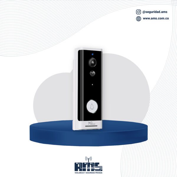 Video Timbre Wifi 2mp D-100 NGTECO